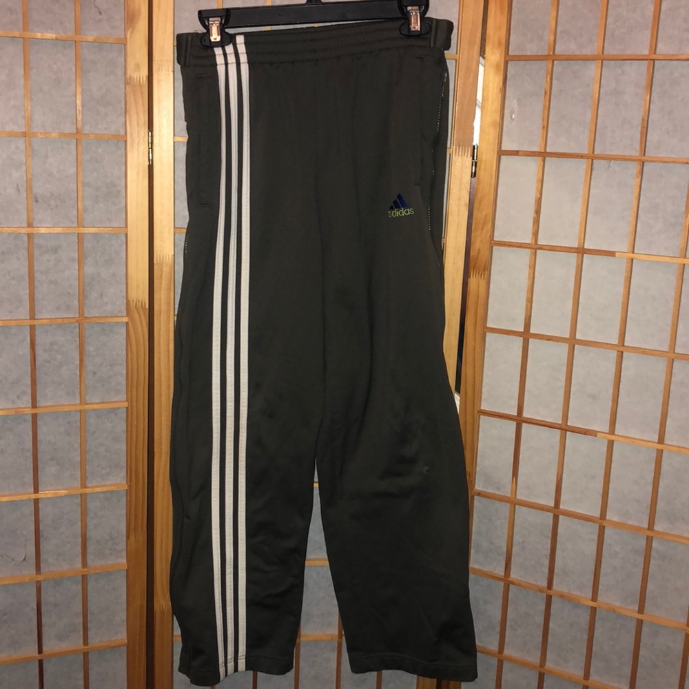 Boys Adidas Side Zip Sweat Pants!